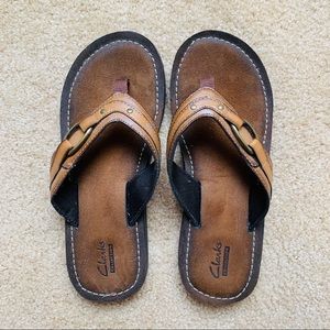 Never worn Clark’s sandals